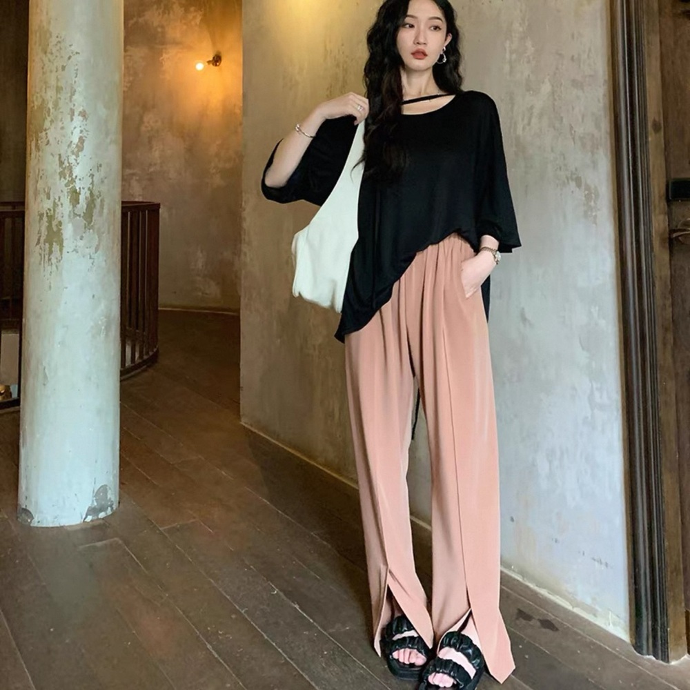 ⚡️Clearance | Final Sale ⚡️ 
Wide Leg pink Pants for Women